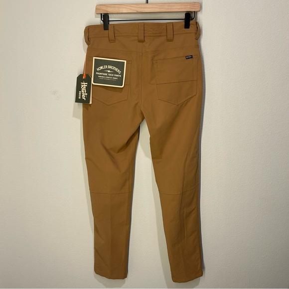 Howler Bros Frontside 5-Pocket Pants Men’s 30x32 – Russet – Stretch Canvas – NWT - Picture 6 of 7